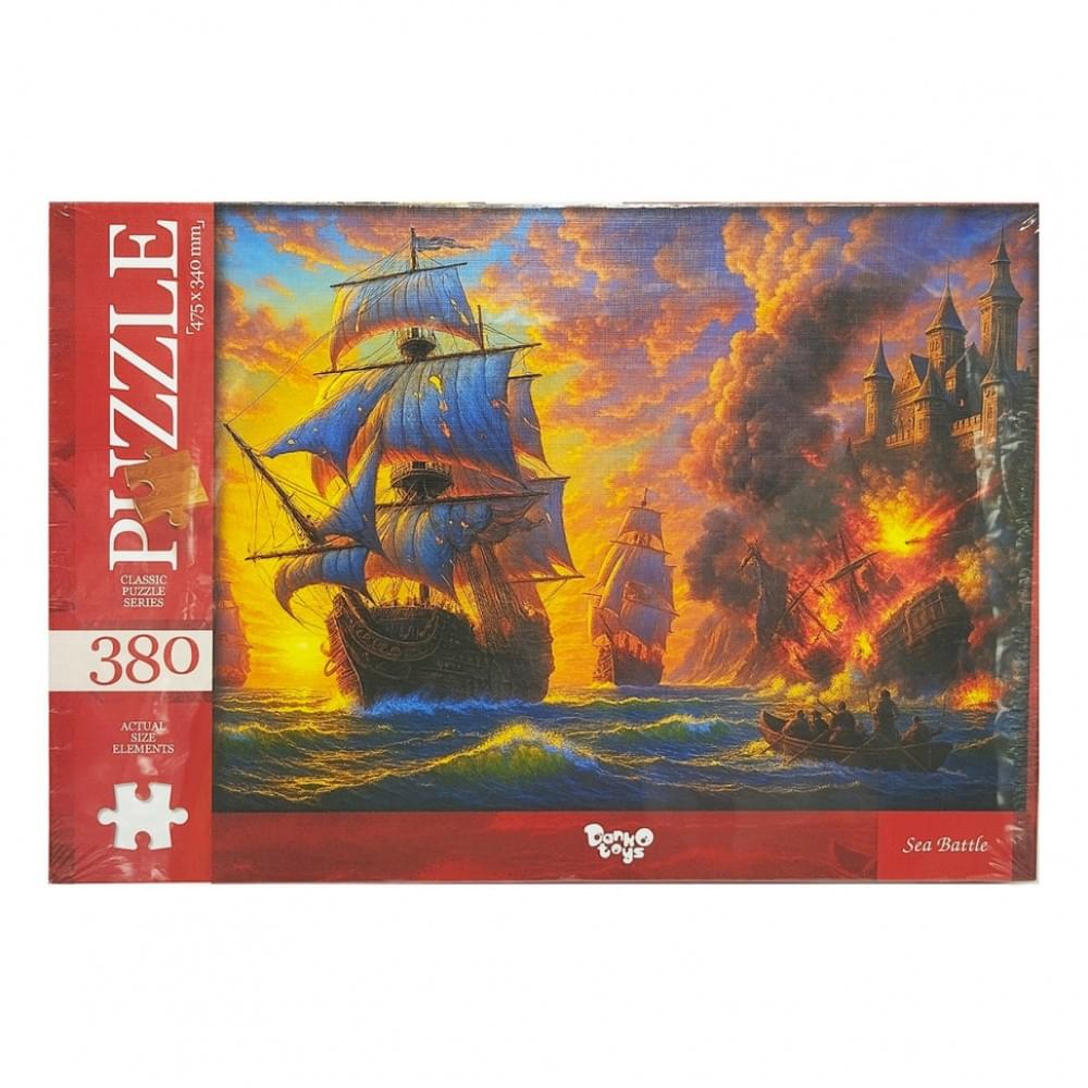 Класичні пазли "Sea Battle" C380-07-10, 380 елементів