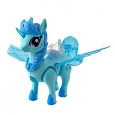 Інтерактивна іграшка "Єдиноріг" HJ708(Blue) музика, світло