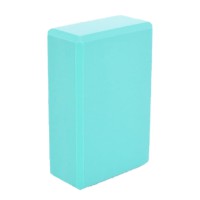 Блок для йоги MS 0858-11 EVA, Чорний Бірюзовий