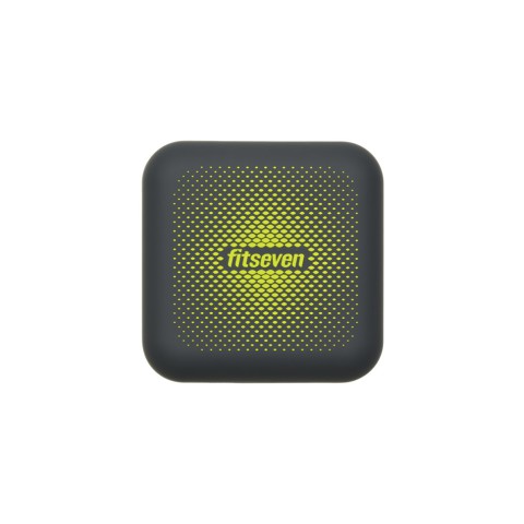 Кейс для капсул Fitseven UZSPACE TP005GY, графітовий з жовтим