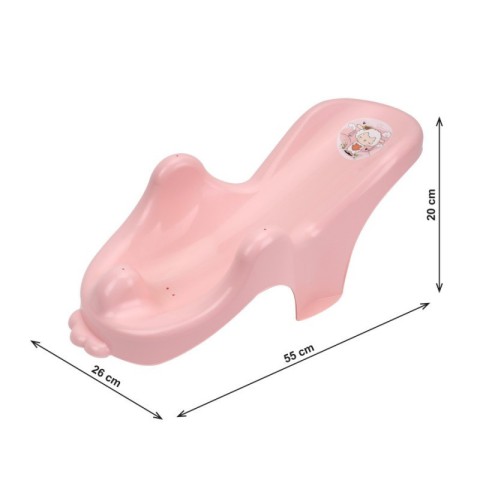 Дитяча гірка для купання 3007TXK рожевий, 55х20х26 см