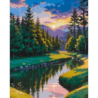 Картина за номерами "На світанку" 11038-AC 40x50 см