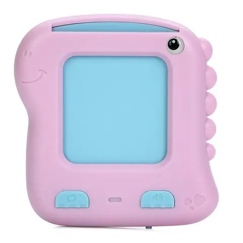 Картковий пристрій "Динозаврик" SK 0064(Pink) 117 навчальних карток по 4 темах