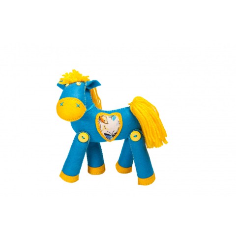 Дитячий набір для творчості "Коник" MI-002 шиття м'якої іграшки