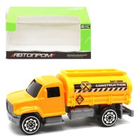 Машинка іграшкова Спецтехніка АвтоПром 7628 масштаб 1:64, металева Цистерна