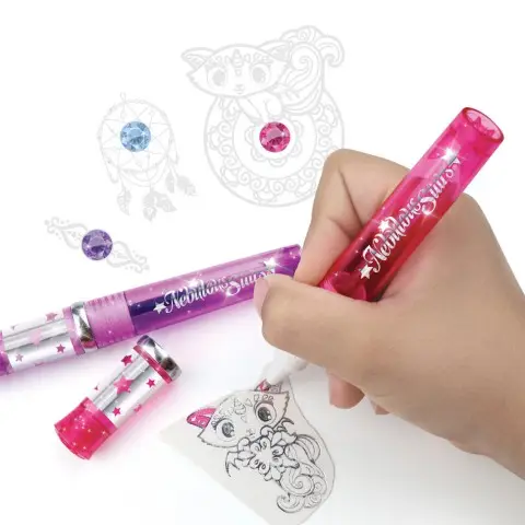 Набір для творчості Боді-арт: Зіркове сяйво Nebulous Stars 11012, 40 татуювань