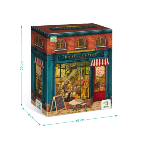 Пазл класичний "Книжковий магазин" 300602, 300 елементів