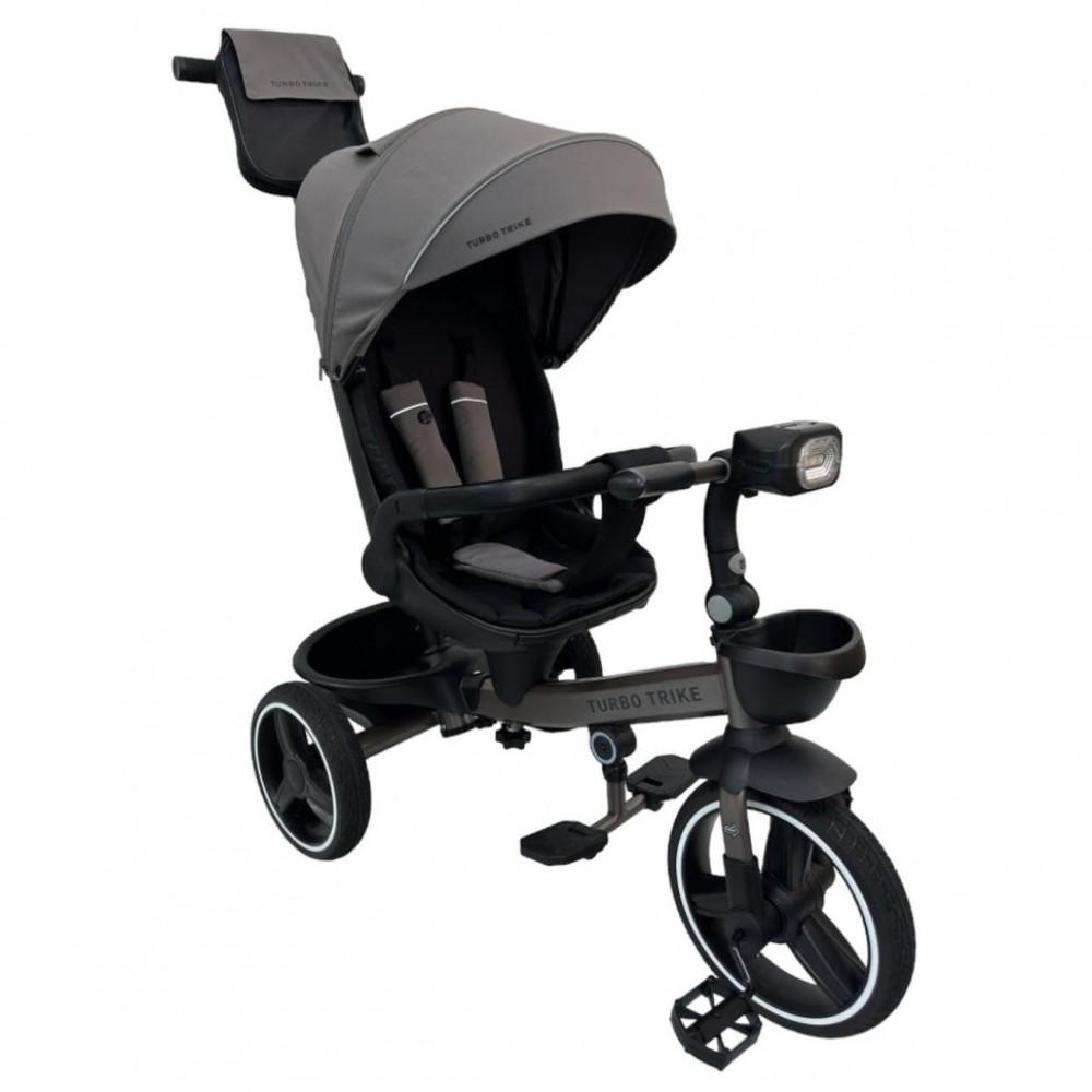 Дитячий триколісний велосипед MT 1002-13 сірий