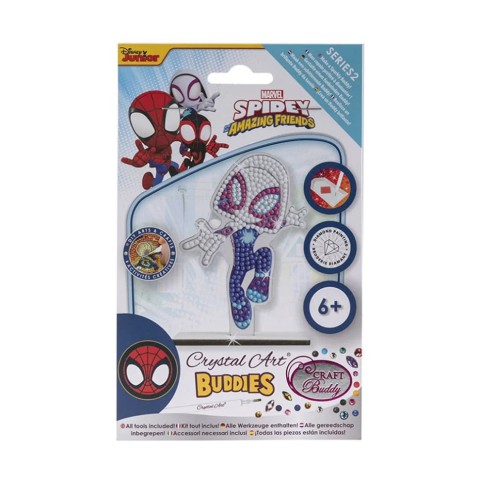 Набір для творчості зі стразами "Жінка Павук" Crystal Art CAFGR-MCU016 на підставці