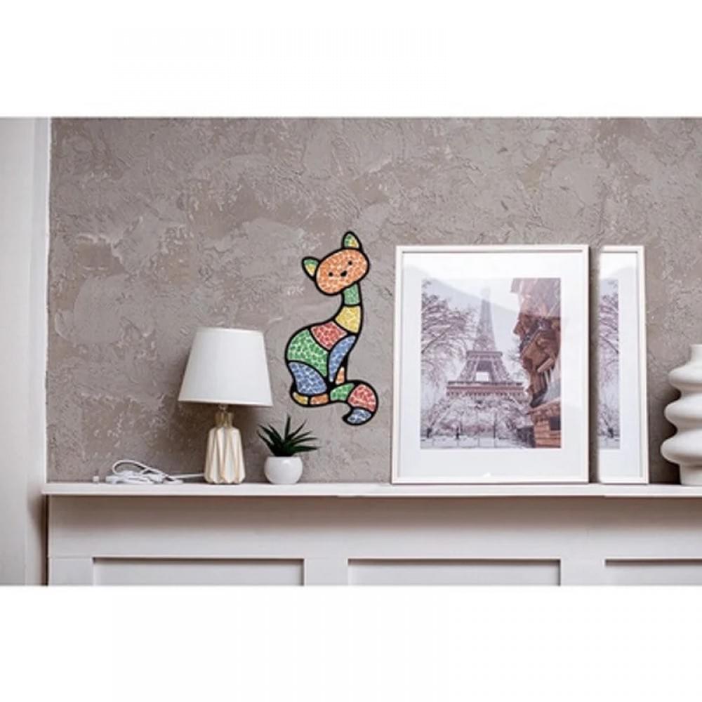 Набір для скляної мозаїки "Кіт" MA3002 кришталеве скло