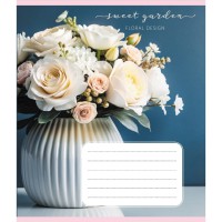 Зошит учнівський "Ваза" 036-570304K-5 в клітинку, 36 аркушів