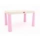 Дитячий стіл з накладкою для гри у аерохокей 04580/12 рожевий