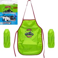Фартух дитячий з нарукавниками для хлопчиків CR5520(Green) 54х37 см (80433)