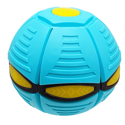 Летючий трансформерний м'яч 1002-3(Turquoise) світиться