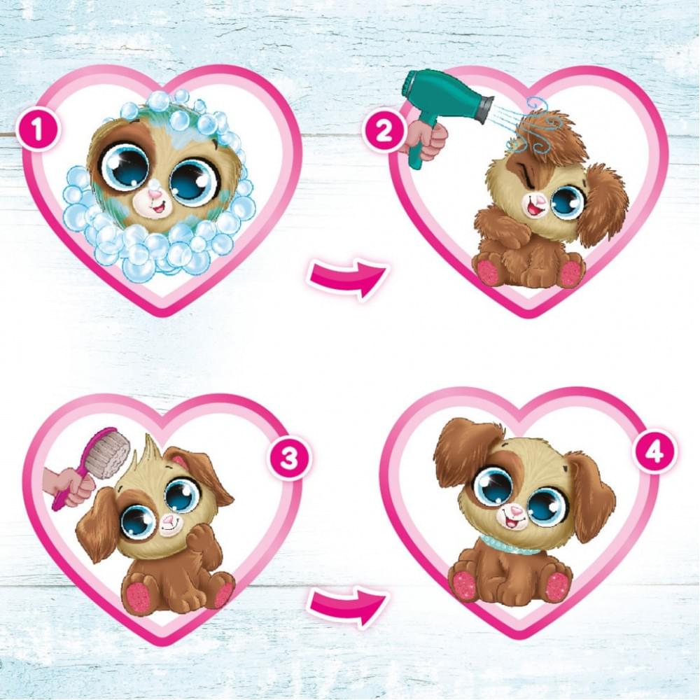 М’яка колекційна іграшка-сюрприз "Чарівне цуценя" #sbabam 51/CN22 іграшка 15 см