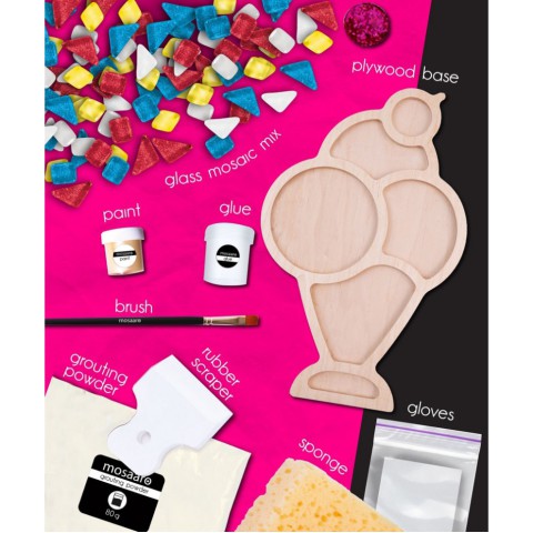 Дитячий набір для творчості кришталева мозаїка "Морозиво" MA1003