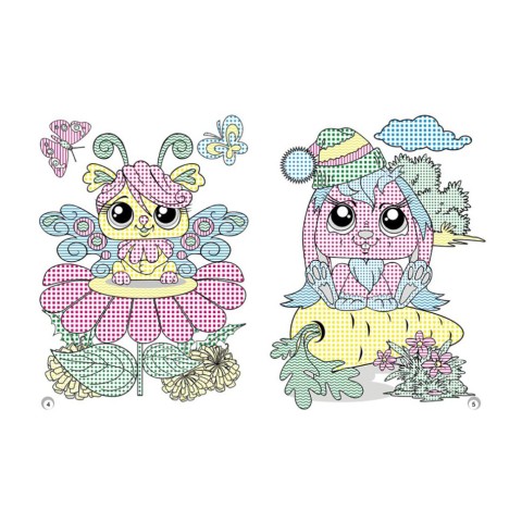 Веселі кольори. Грайливі тваринки Ранок 1554012 малюй водою