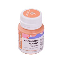 Акрилова фарба глянцева Пастельно-коричнева Brushme ACPT6 20 мл