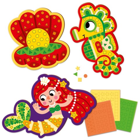 Набір для творчості "Русалочка" VT4511-07 м'яка мозаїка