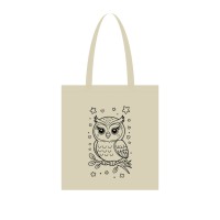 Екосумка для покупок "Сова" Сумка-шоппер 190CCT-3 38 x 42 см (190г/м2)
