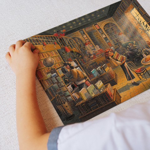 Пазл класичний "Книжковий магазин" 300602, 300 елементів