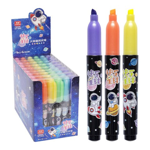 Набір фломастерів 6 кольорів "Космос" H609-6