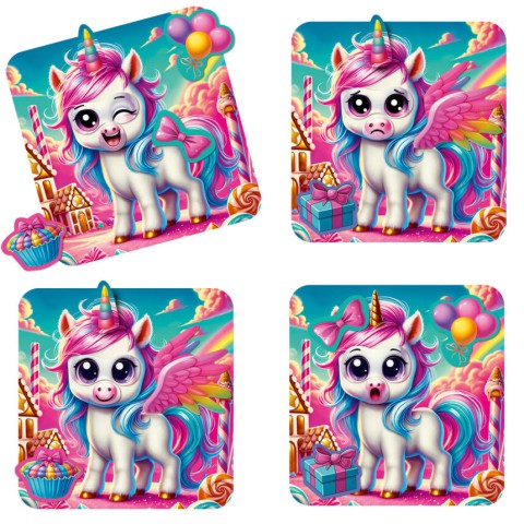 Гра розвиваюча "Емоції Єдиноріжки" VT3220-01, 14 магнітів