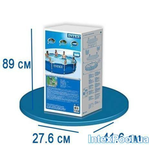 Басейн каркасний 28212 басейн, каркасний, 366-76см, фільтр-насос 6503л