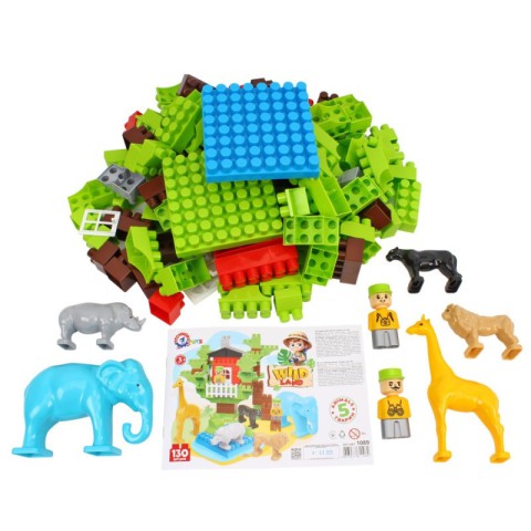 Дитячий набір конструктора "Будинок на дереві" 1089TXK 130 деталей