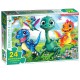 Пазл дитячий Динозаврики 88250, 24 великих елементи