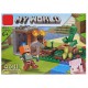 Дитячий конструктор Minecraft LD6019-2, 180 деталей