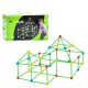 Дитячий конструктор "Build your own den" YF815 каркас, кульки, палички