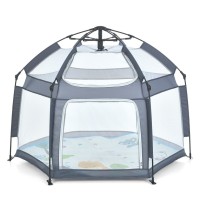 Дитячий манеж MR 1512 Silver Mist 146×127×110 см