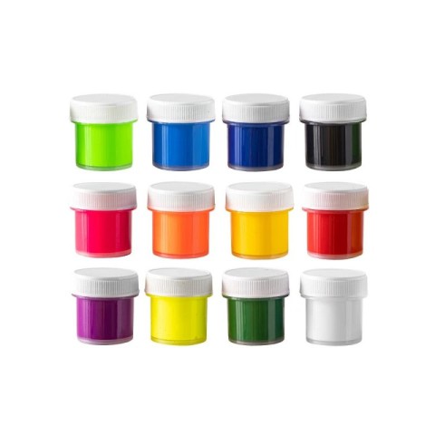 Акварельні фарби "Творчість" 400506, 12 кольорів