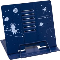 Підставка для книг "Котик Космонавт" LTS-8164 металева Вид 2