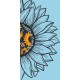 Картина за номерами "Квітка сонця 1" 13067-AC 40х80 см