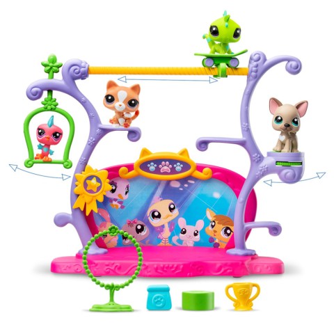 Ігровий набір "Шоу Талантів" Littlest Pet Shop 00558 сцена, 2 фігурки, аксесуари