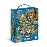 Пазл дитячий 2 в 1 "Пригоди у джунглях" 200572, 36 елементів