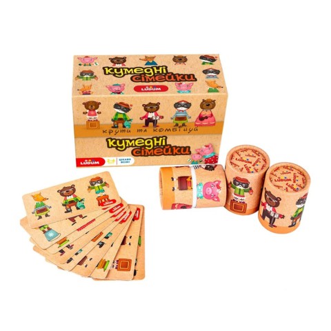 Настільна Гра "Кумедні сімейки" Ludum LD1049-56