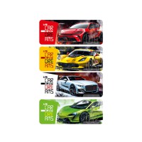 Набір ламінованих закладок для книг АП-0902, 4 шт Вид 3