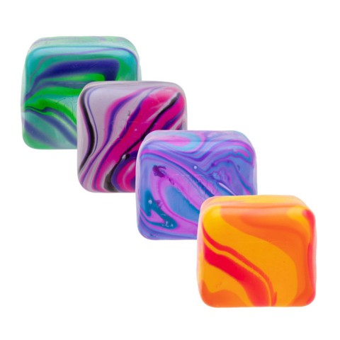 Дитяча іграшка антистрес "Космічний кубик" NeeDoh SWNCBND(Green)