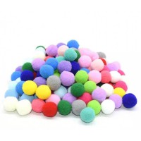 Набір для творчості "Помпони" PMP-1-50 в наборі 50 штук Ø1см