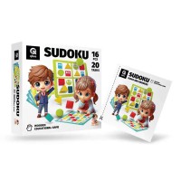 Дерев'яна дитяча логічна гра "Судоку геометричне" QB800-001, 16 елементів