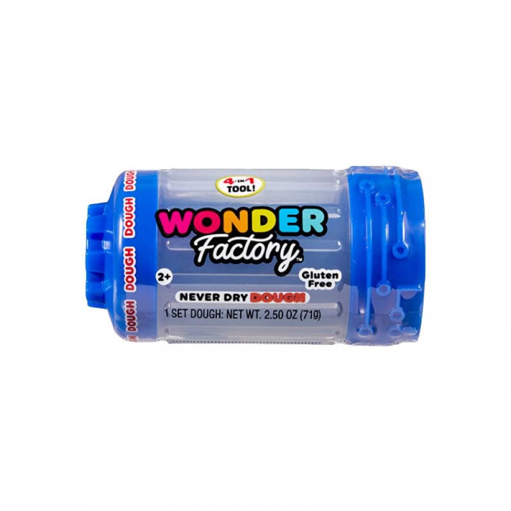 Незастигаюча маса для ліплення в баночці 595120, 5x5x8 см Блакитний