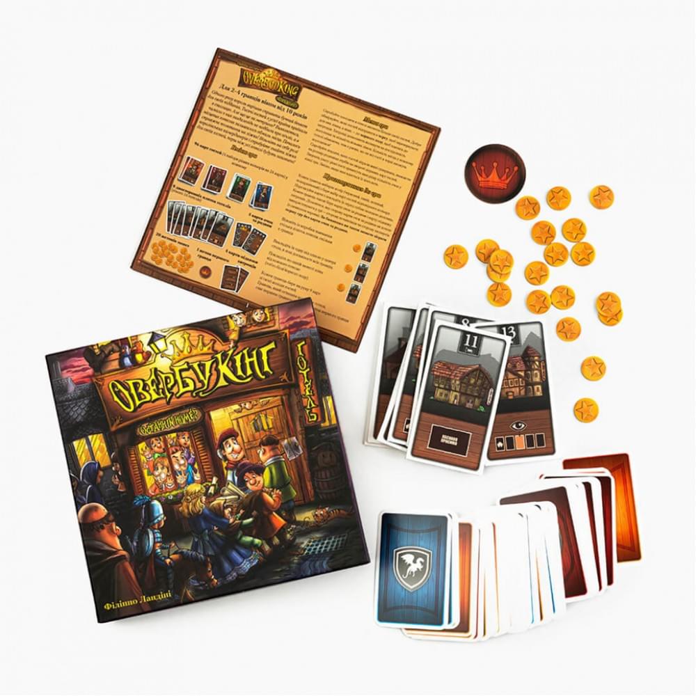 Настільна гра для всієї родини Овербукінг FGS56 від 10 років