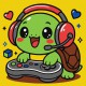 Картина за номерами "Черепашка геймер" ©art_selena_ua KHO1287, 25х25 см