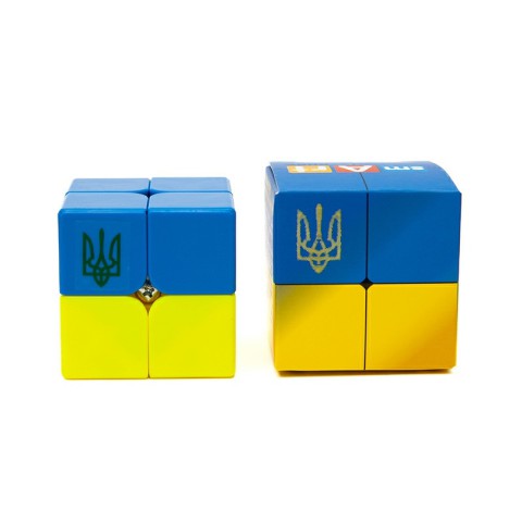Головоломка Розумний кубик 2х2х2 "Прапор України" SCU222 (Bicolor Smart Cube 2x2x2 "Ukraine")