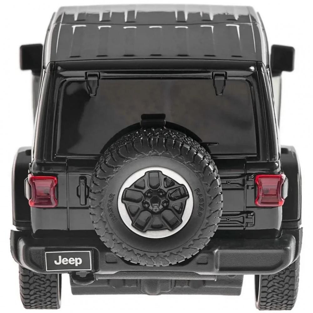 Машинка на радіокеруванні "JEEP Wrangler JL" Rastar 79500 чорний, 1:24