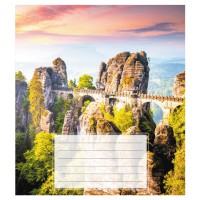 Зошит учнівський "Поїзд" 018-540246L-5 в лінію, 18 аркушів