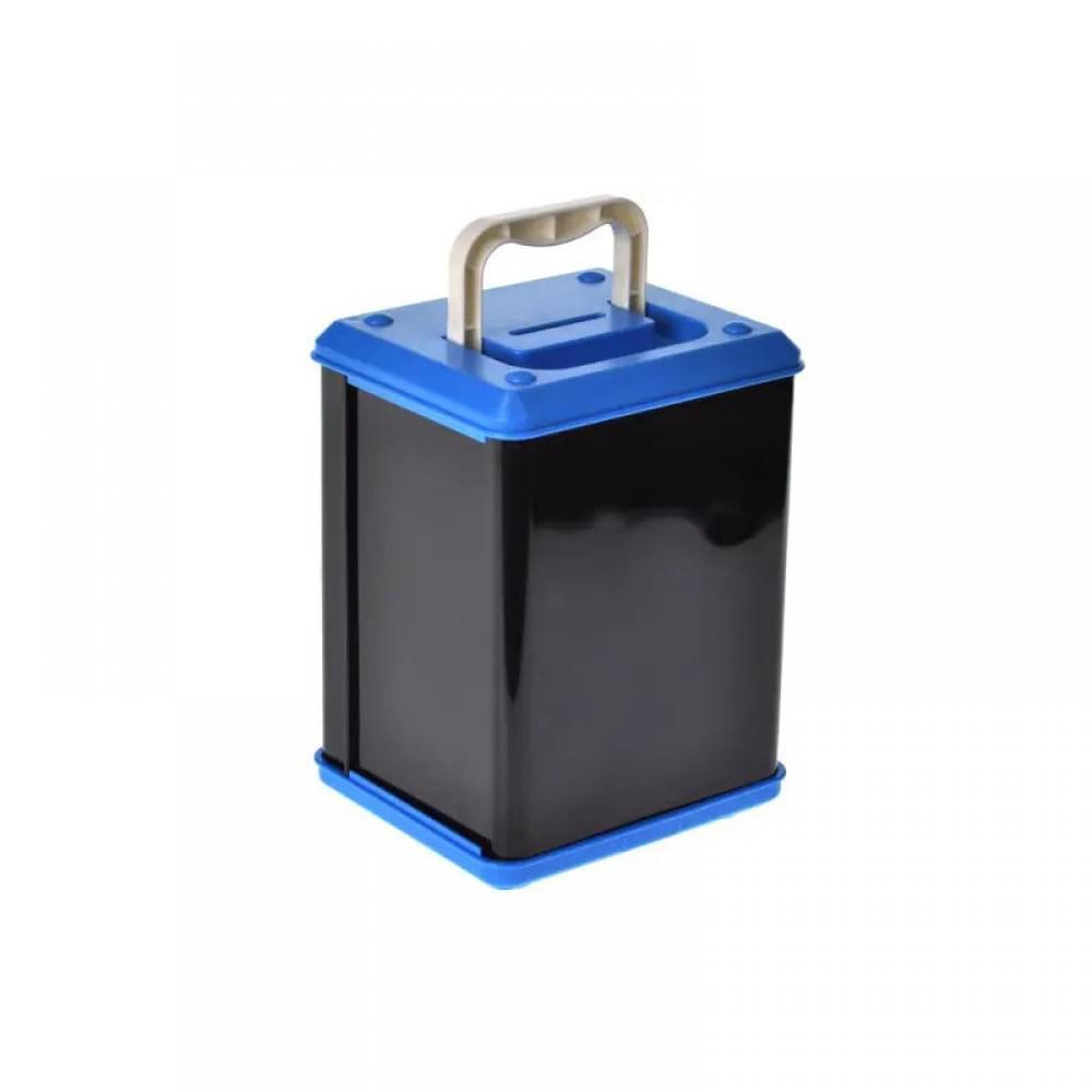 Дитяча скарбничка-сейф WF-3015H(Blue) музика, світло, пароль, імітація відбитка